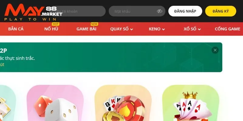 Lợi ích đặc biệt khi lựa chọn đăng nhập tại May88