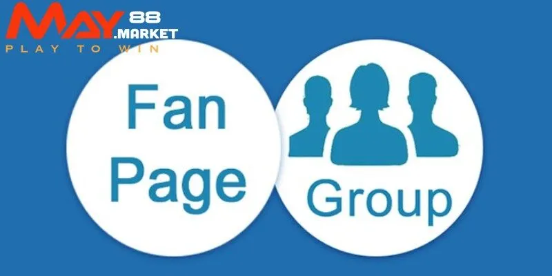 Phương thức liên hệ May88 qua fanpage